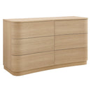 Mirae 6-Drawer Curved Dresser by Modway by HouseOfZazla