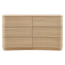 Mirae 6-Drawer Curved Dresser by Modway by HouseOfZazla