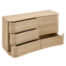 Mirae 6-Drawer Curved Dresser by Modway by HouseOfZazla