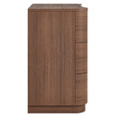 Mirae 3-Drawer Curved Compact Dresser by Modway by HouseOfZazla