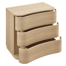 Mirae 3-Drawer Curved Compact Dresser by Modway by HouseOfZazla
