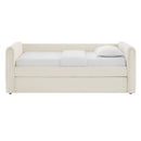 Veyla Channel Tufted Boucle Twin Daybed with Trundle by Modway by HouseOfZazla