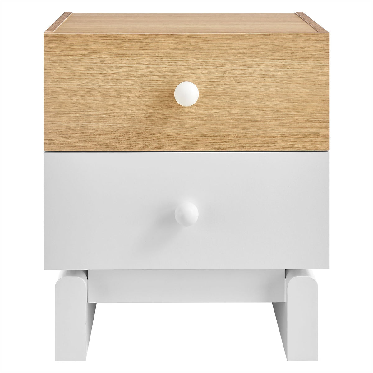 Nolia 2-Drawer Color Block Nightstand by Modway, photo 5 of 7