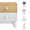 Nolia 2-Drawer Color Block Nightstand by Modway by HouseOfZazla