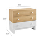 Nolia 3-Drawer Color Block Dresser by Modway by HouseOfZazla