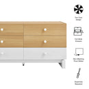 Nolia 6-Drawer Color Block Dresser by Modway by HouseOfZazla