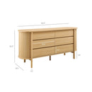 Cadence 6-Drawer Curved Dresser by Modway by HouseOfZazla