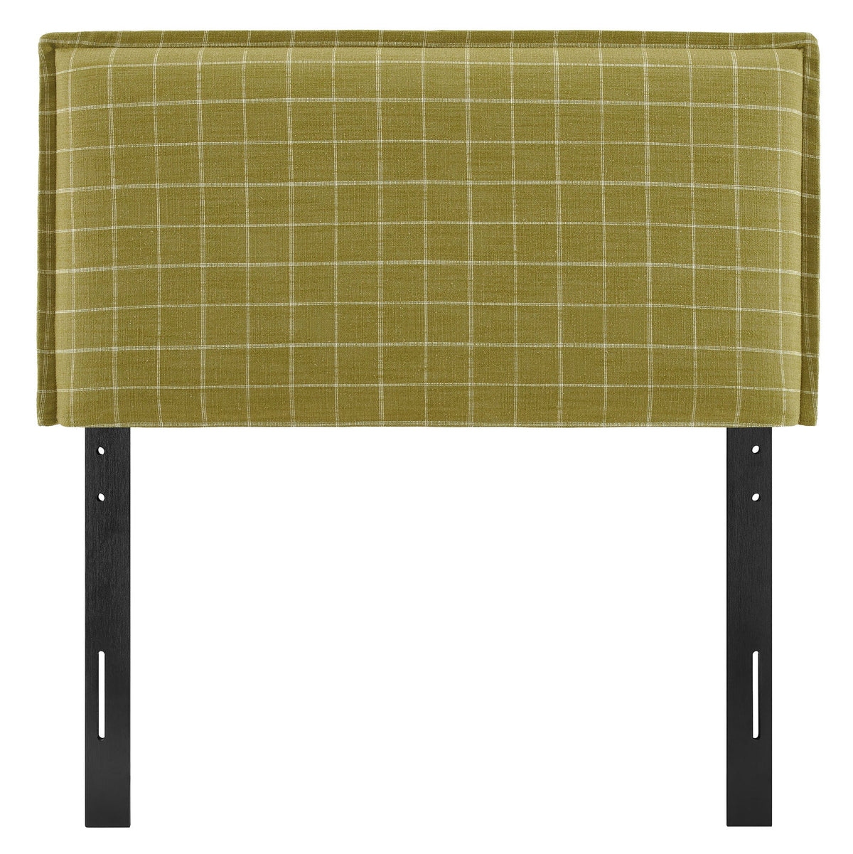 Camille Checkered Linen Blend Headboard by Modway, photo 4 of 47