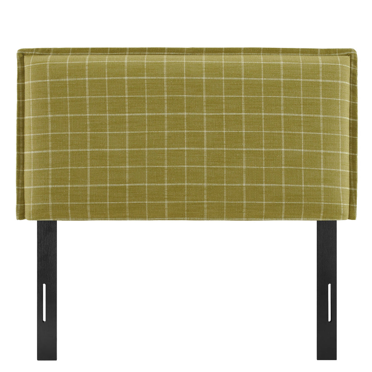 Camille Checkered Linen Blend Headboard by Modway, photo 5 of 47