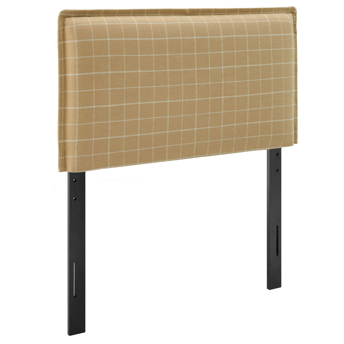 Camille Checkered Linen Blend Headboard by Modway, photo 17 of 47