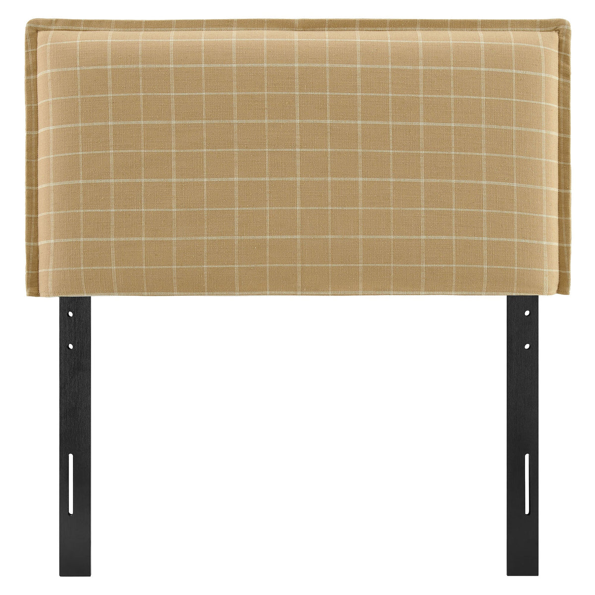 Camille Checkered Linen Blend Headboard by Modway, photo 20 of 47