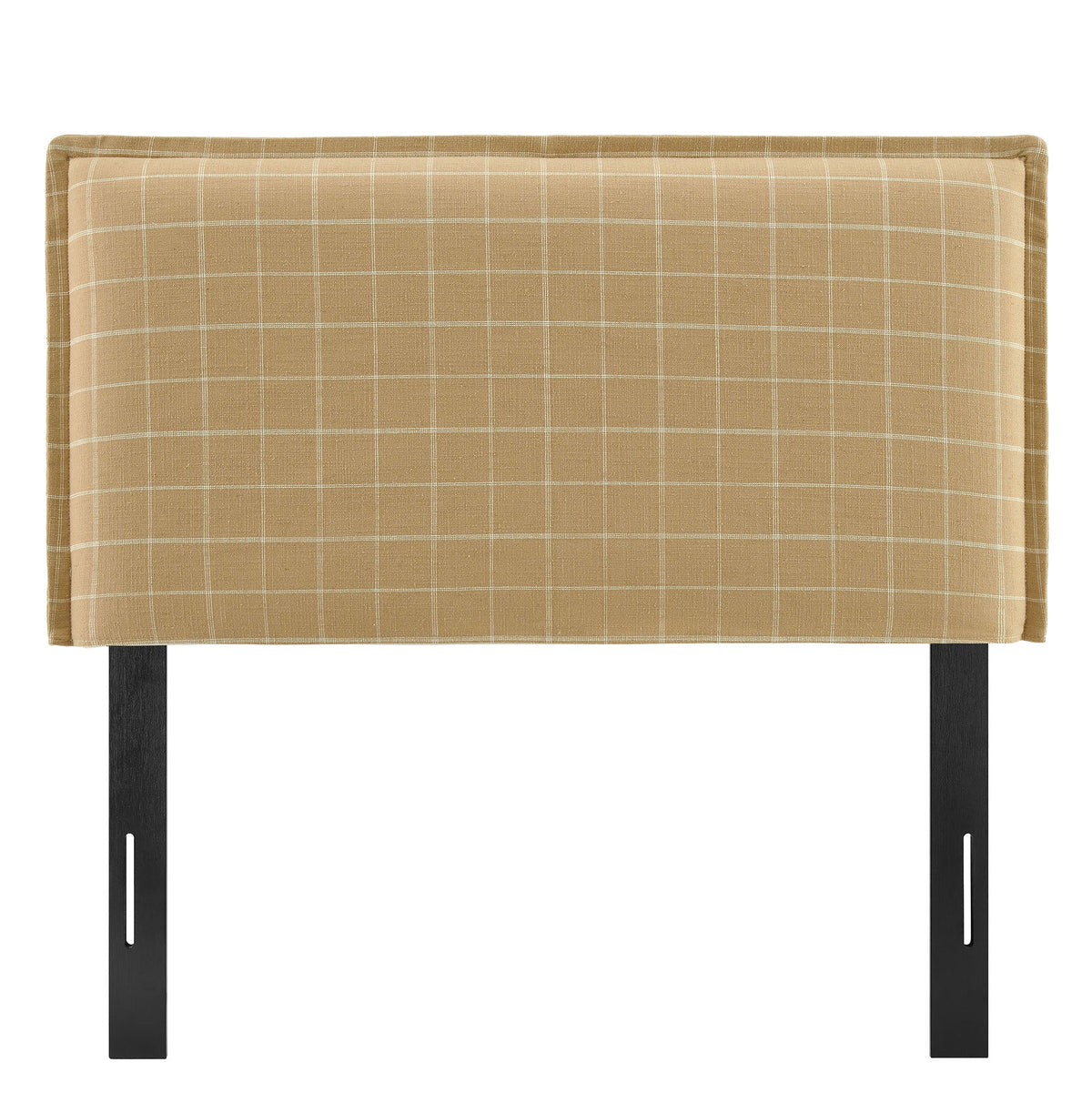 Camille Checkered Linen Blend Headboard by Modway, photo 21 of 47