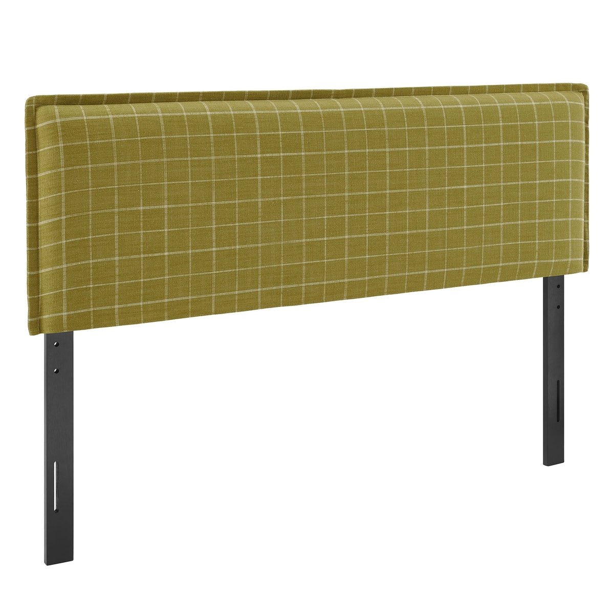 Camille Checkered Linen Blend Headboard by Modway, photo 25 of 47