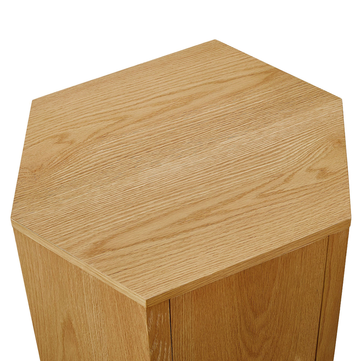 Kade Faceted Wood Side Table by Modway, photo 19 of 33