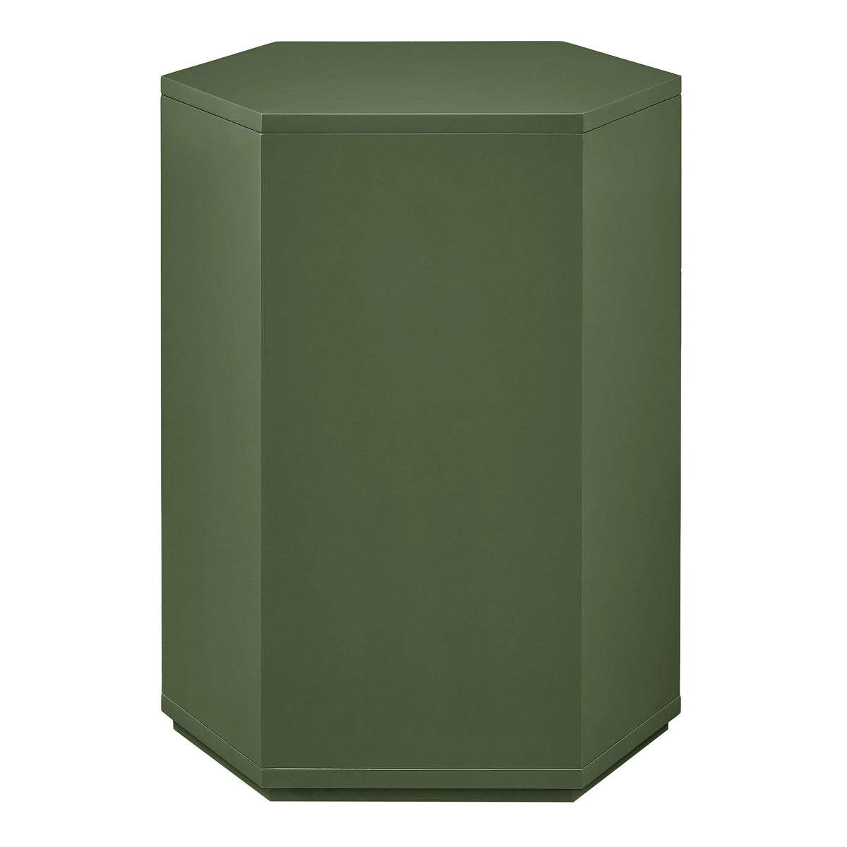 Kade Faceted Semi-Gloss Side Table by Modway, photo 4 of 40