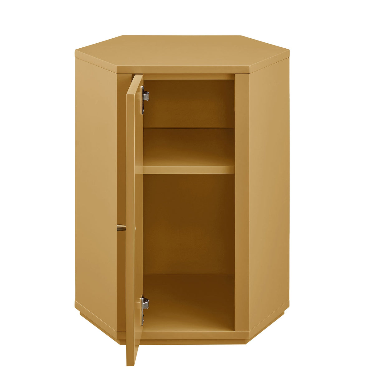 Kade Faceted Semi-Gloss Side Table by Modway, photo 17 of 40