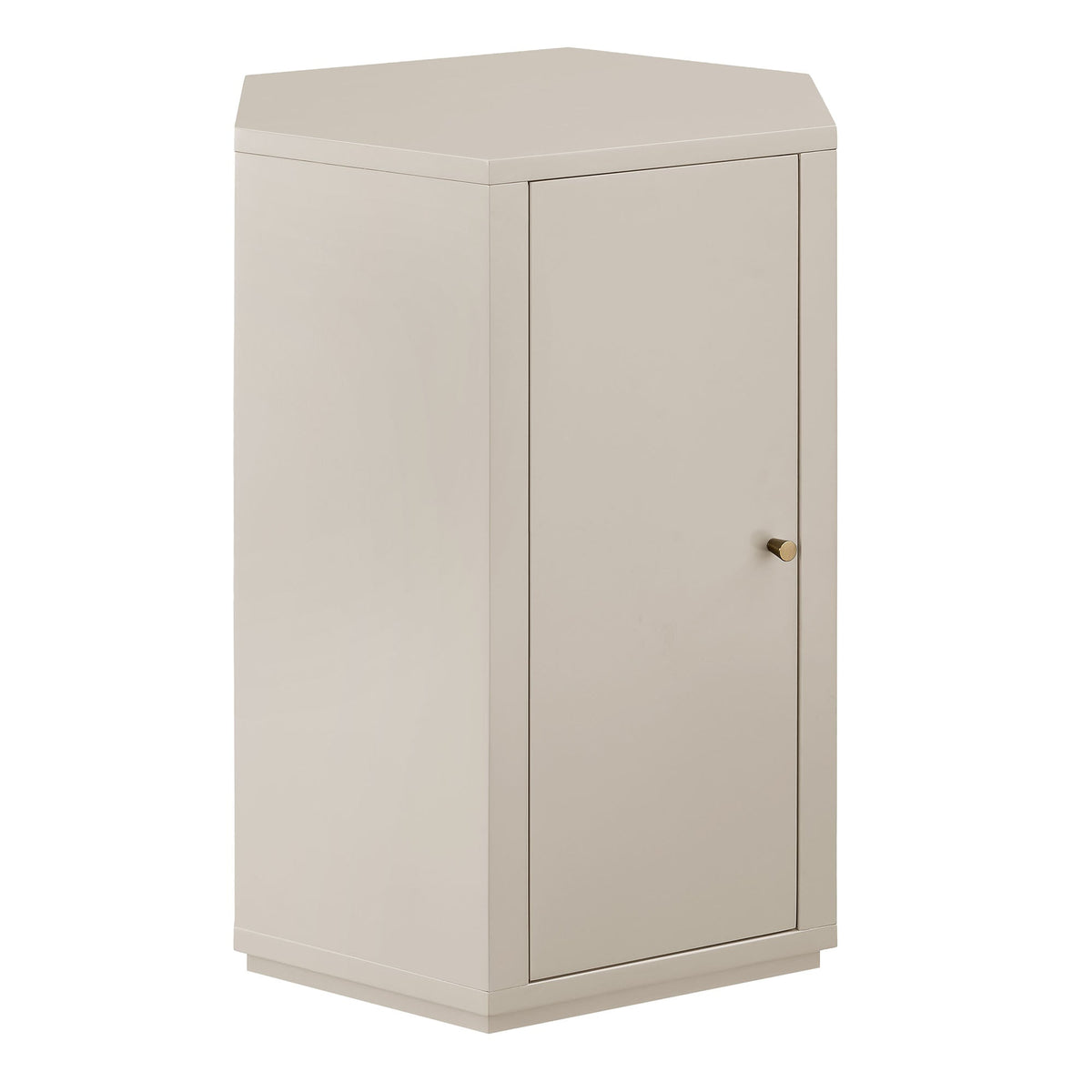 Kade Faceted Semi-Gloss Side Table by Modway, photo 23 of 40