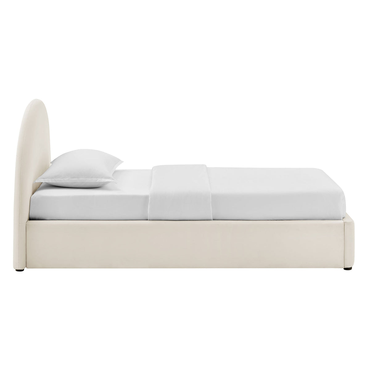 Resort Arched Performance Velvet Storage Platform Bed Frame by Modway, photo 6 of 52