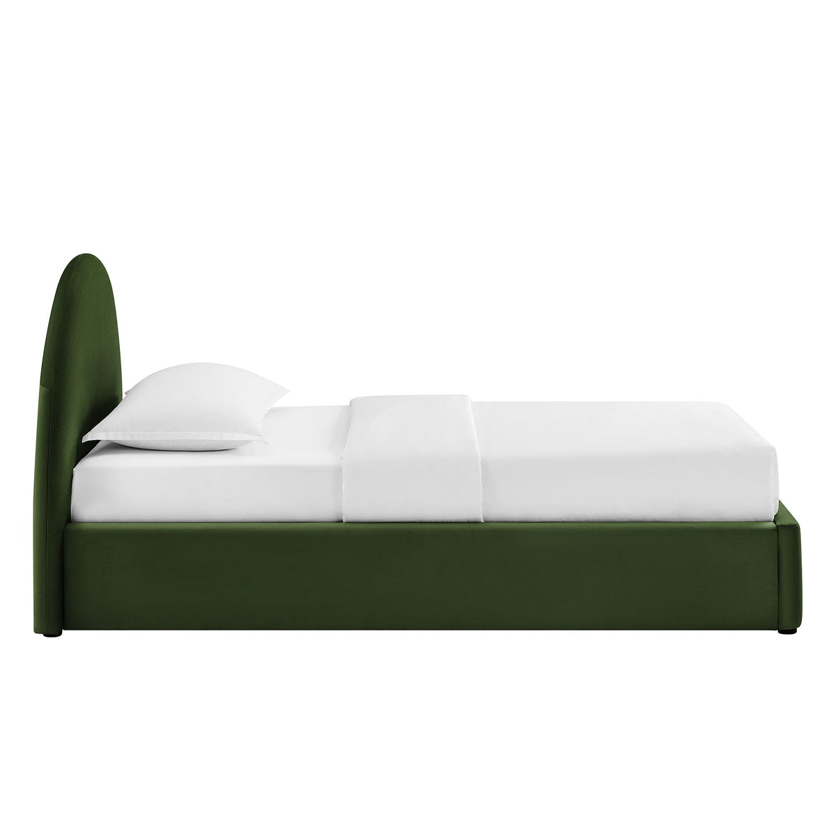 Resort Arched Performance Velvet Storage Platform Bed Frame by Modway, photo 28 of 52