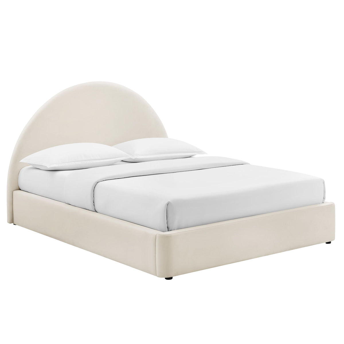 Resort Arched Performance Velvet Storage Platform Bed Frame by Modway, photo 49 of 52