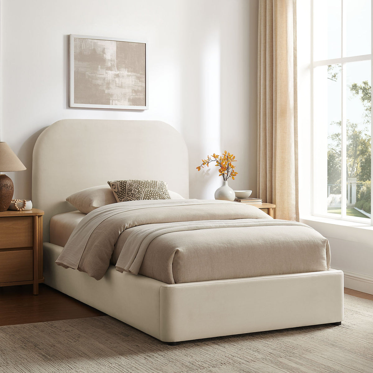 Keynote Performance Velvet Storage Platform Bed Frame by Modway, photo 9 of 56