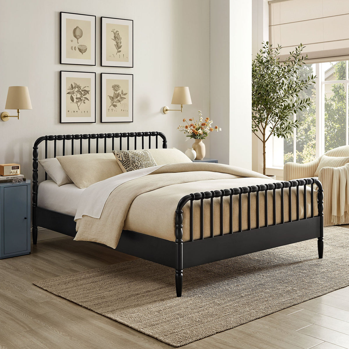 Arlette Wood Spindle Bed Frame by Modway, photo 26 of 43