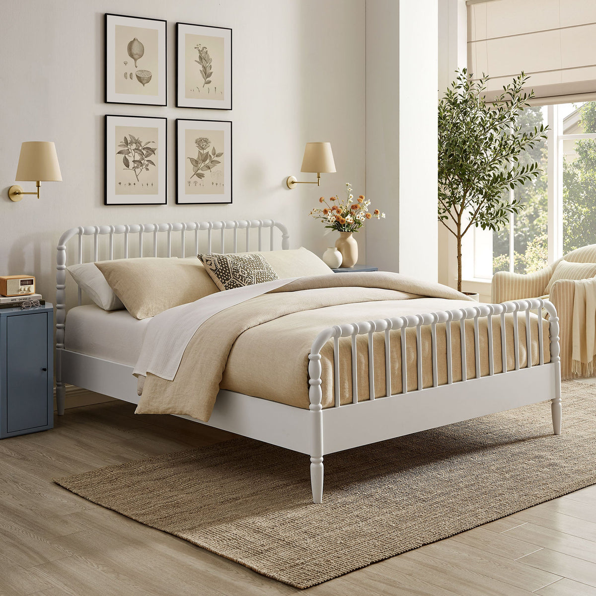 Arlette Wood Spindle Bed Frame by Modway, photo 35 of 43