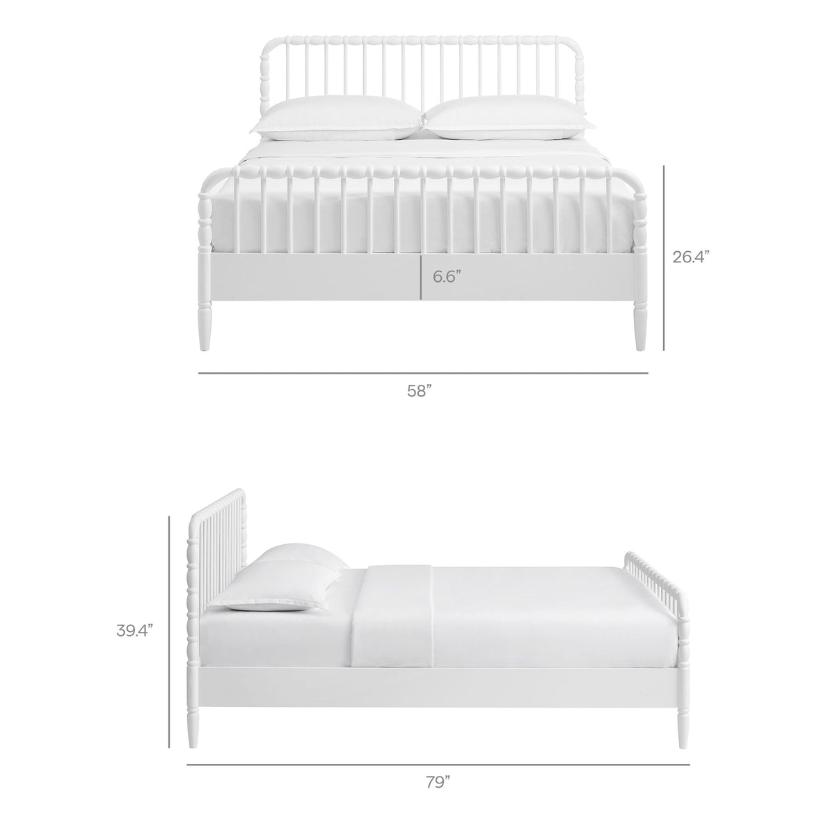 Arlette Wood Spindle Bed Frame by Modway, photo 30 of 43