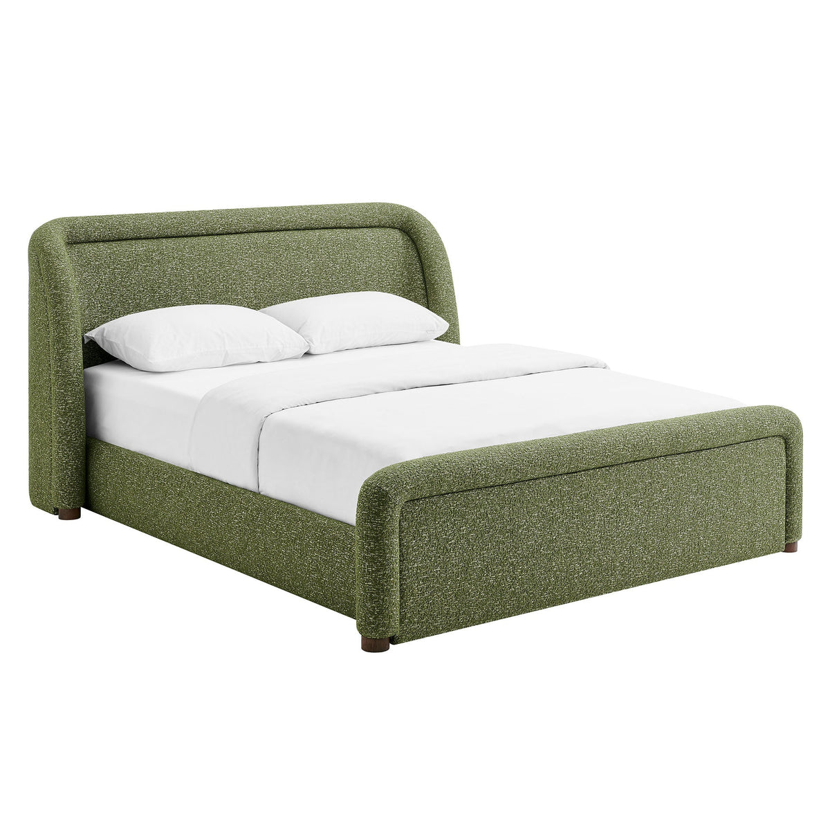 Tasmin Upholstered Fabric Platform Bed by Modway, photo 12 of 40