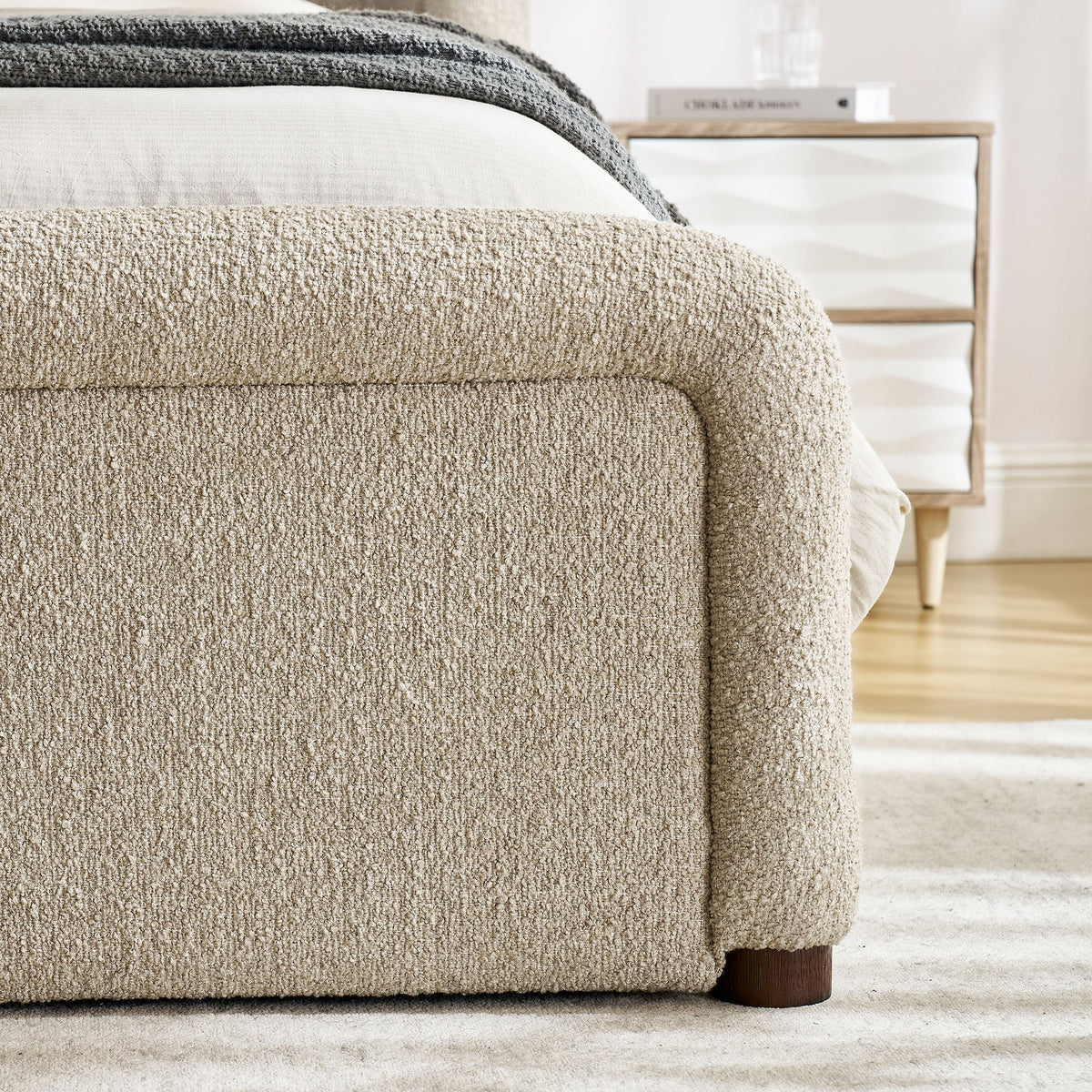 Tasmin Upholstered Fabric Platform Bed by Modway, photo 33 of 40