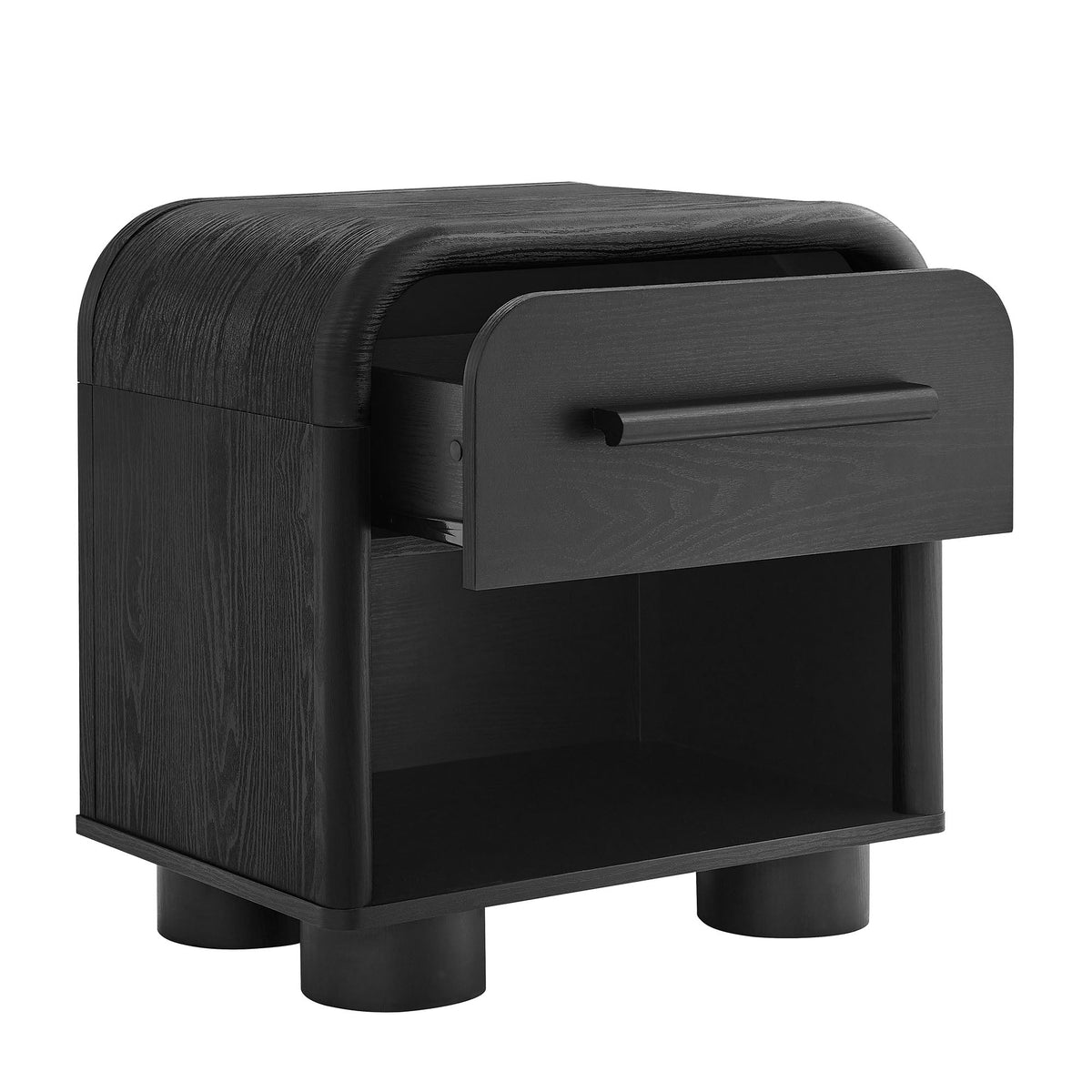 Bellamy Curved 1-Drawer Nightstand by Modway, photo 6 of 30