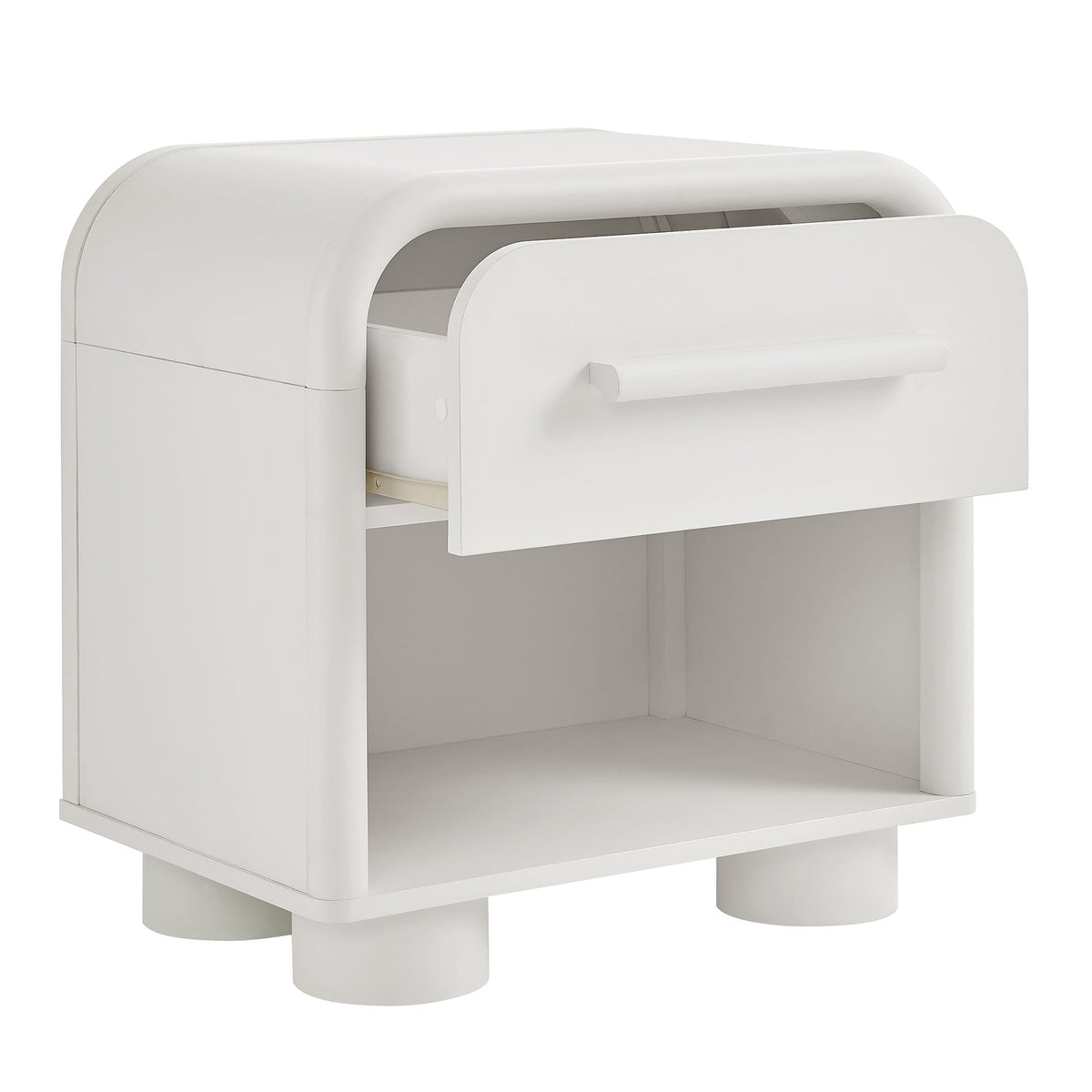 Bellamy Curved 1-Drawer Nightstand by Modway, photo 26 of 30