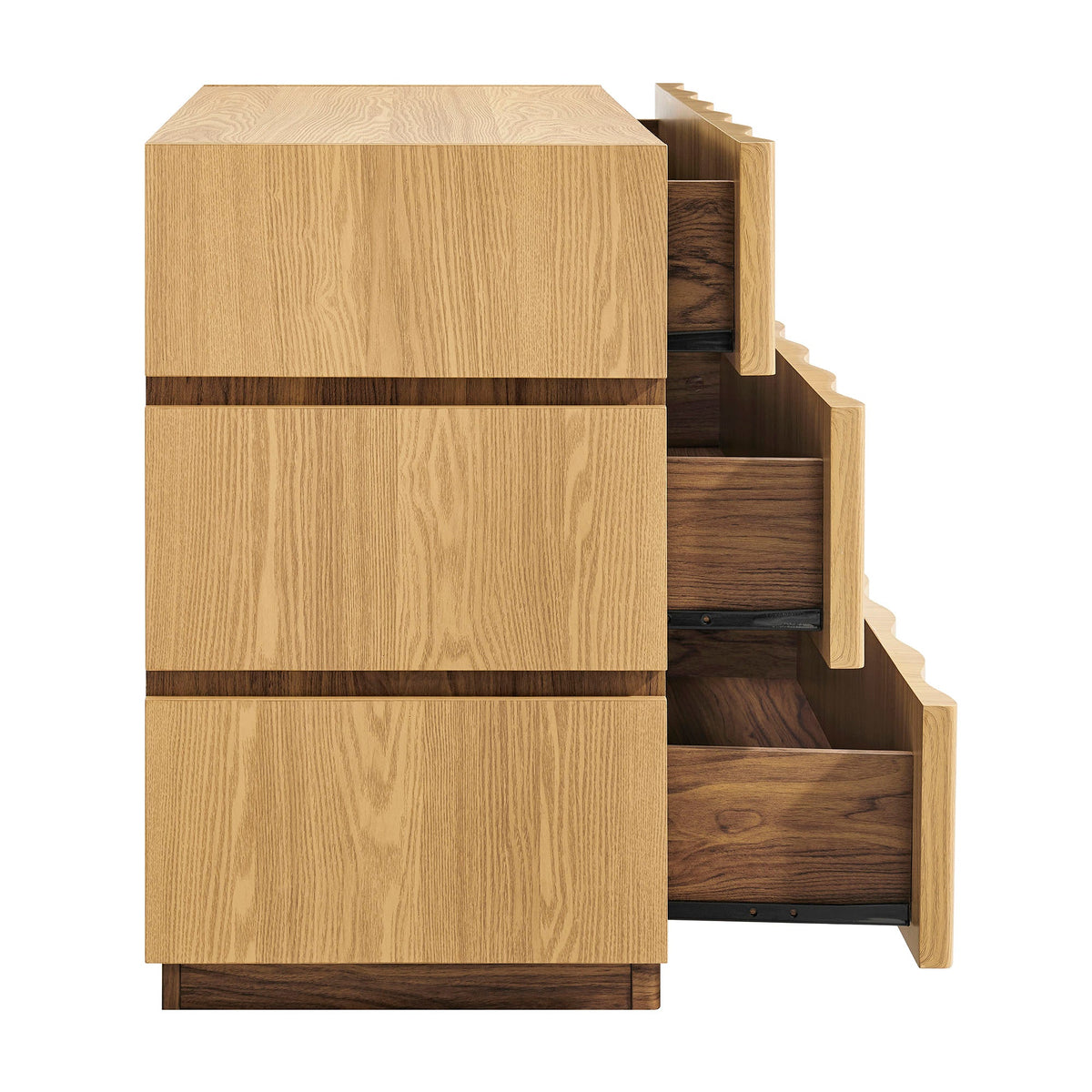Isola Wavy 3 Drawer Chest by Modway, photo 6 of 27
