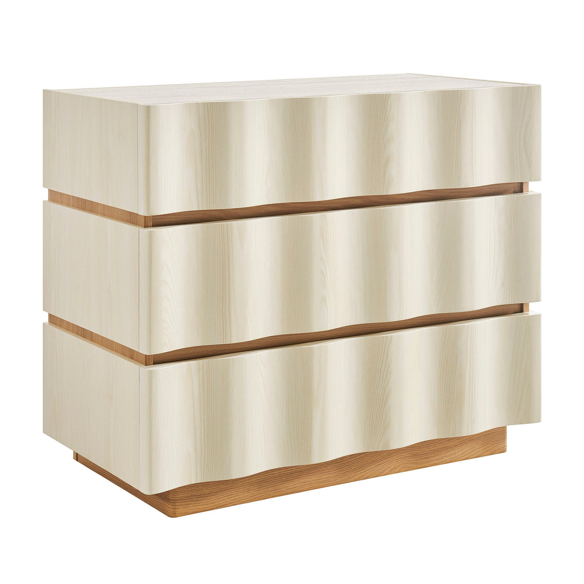 Isola Wavy 3 Drawer Chest by Modway, photo 19 of 27