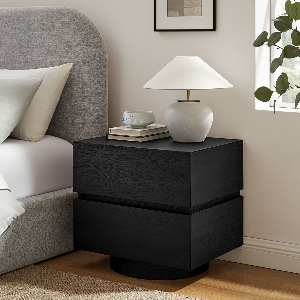 Koval Floating Pedestal 2-Drawer Nightstand by Modway, photo 8 of 18