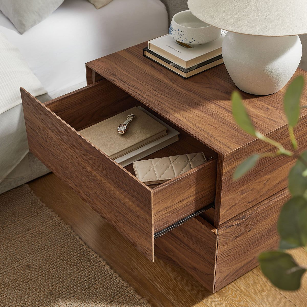 Koval Floating Pedestal 2-Drawer Nightstand by Modway, photo 18 of 18