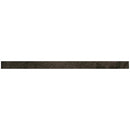 Black 0.5x8 Glossy Ceramic Pencil Tile Trim (10 pack, 0.7 sq ft/case) - Sample