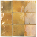 Honey Orange 4x4 Glossy Square Ceramic Tile (60 pack, 6.48 sq ft/case)