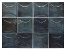 Spruce Blue 4x4 Glossy Ceramic Square Deco Tile (50 pack, 5.39 sq ft/case)
