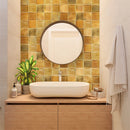 Honey Orange 4x4 Glossy Square Ceramic Tile (60 pack, 6.48 sq ft/case)