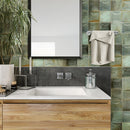 Sage Green 4x4 Glossy Ceramic Subway Tile (60 pack, 6.46 sq ft/case)
