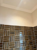 Olive Green 2.5x8 Glossy Ceramic Subway Deco Tile (38 pack, 5.38 sq ft/case)