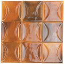 Red 4x4 Glossy Ceramic Square Deco Tile (60 pack, 6.48 sq ft/case)