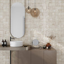 White 4x4 Glossy Ceramic Square Deco Tile (60 pack, 6.68 sq ft/case) - Sample
