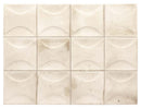 White 4x4 Glossy Ceramic Square Deco Tile (60 pack, 6.68 sq ft/case)