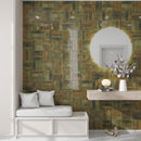 Olive Green 2.5x8 Glossy Ceramic Subway Tile (38 pack, 5.38 sq ft/case)
