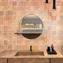 Pink 4x4 Glossy Square Ceramic Tile (60 pack, 6.46 sq ft/case) - Sample