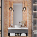 Pink 2.5x8 Glossy Ceramic Subway Tile (38 pack, 5.38 sq ft/case) - Sample