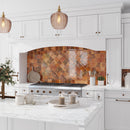 Red 4x4 Glossy Square Ceramic Tile (60 pack, 6.46 sq ft/case) - Sample