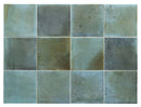 Blue 4x4 Glossy Square Ceramic Tile (50 pack, 5.39 sq ft/case) - Sample